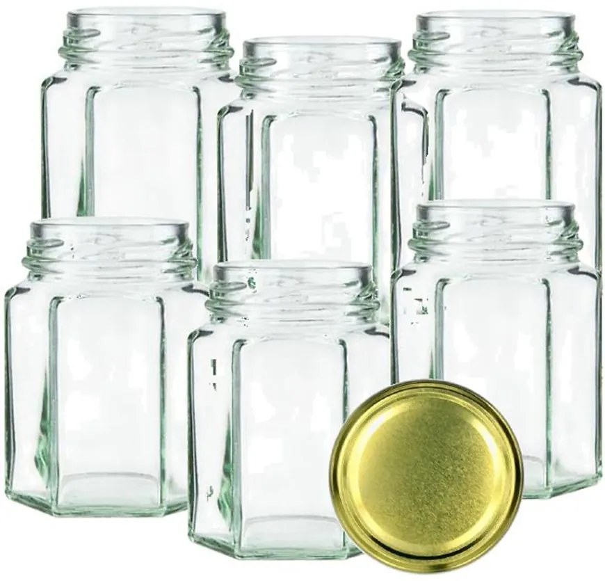 Zaváracie poháre s viečkom  200ml  6 ks