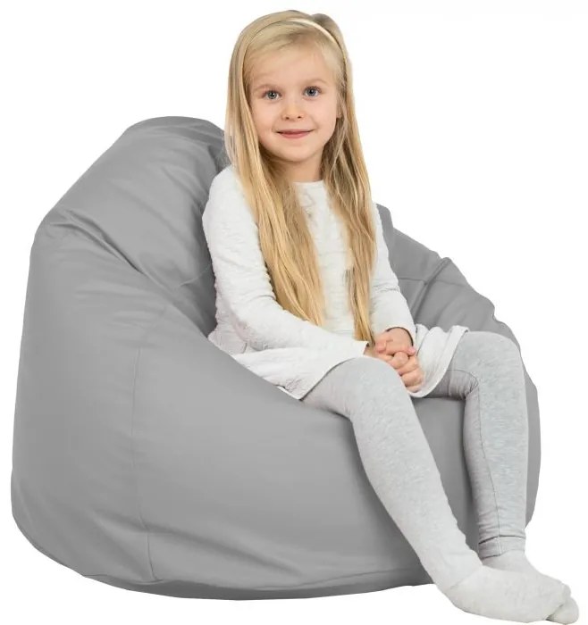 Sedací vak BAG Sako L Ekokoža Farba: 24.Sv.sivý