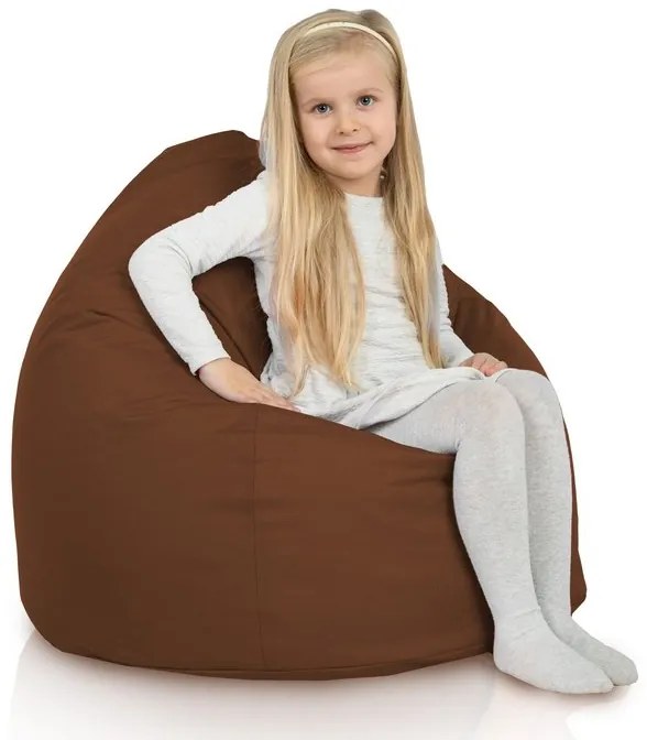 Sedací vak BAG Sako L Nylon Vodeodolný Farba: 16. Tm.hnedý