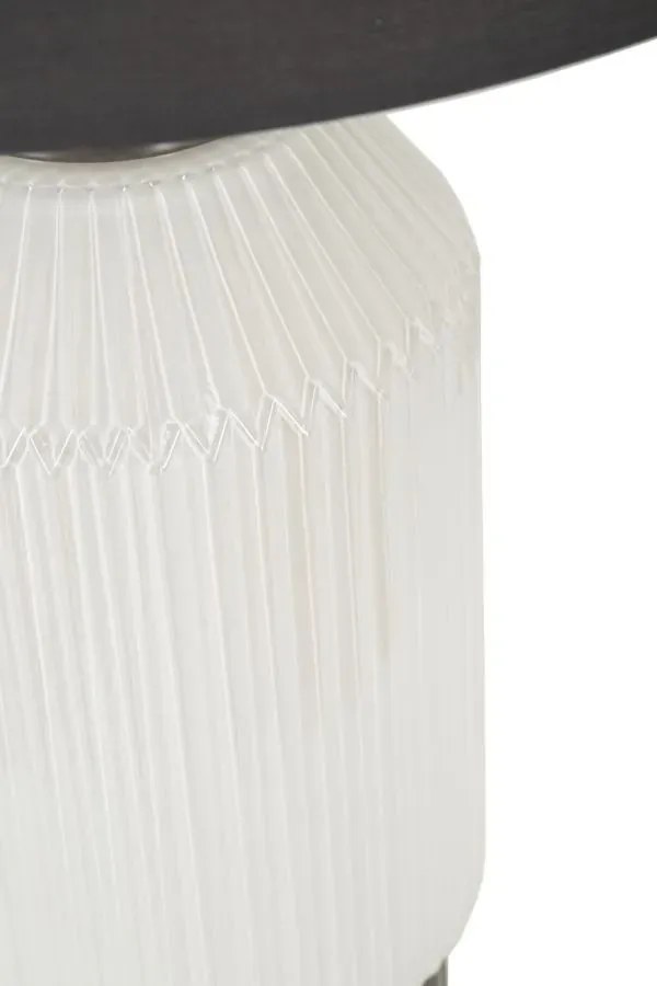 Stolná lampa Brighty 65 cm šedo-biela