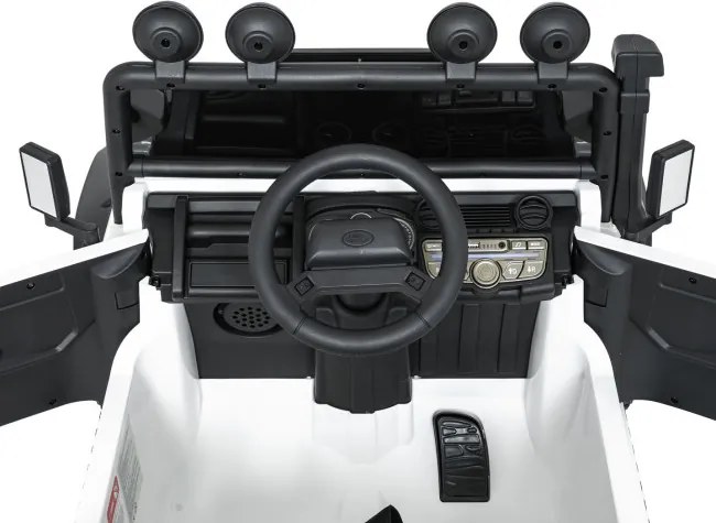 Elektrické autíčko Land Rover Defender 110 SVX biele