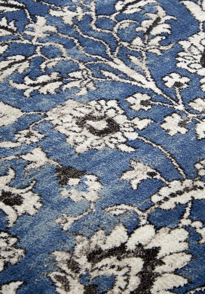 Villeroy & Boch, Behúň Villeroy & Boch 106119 Blue, Cream, 80x240, modrá, obývacia izba