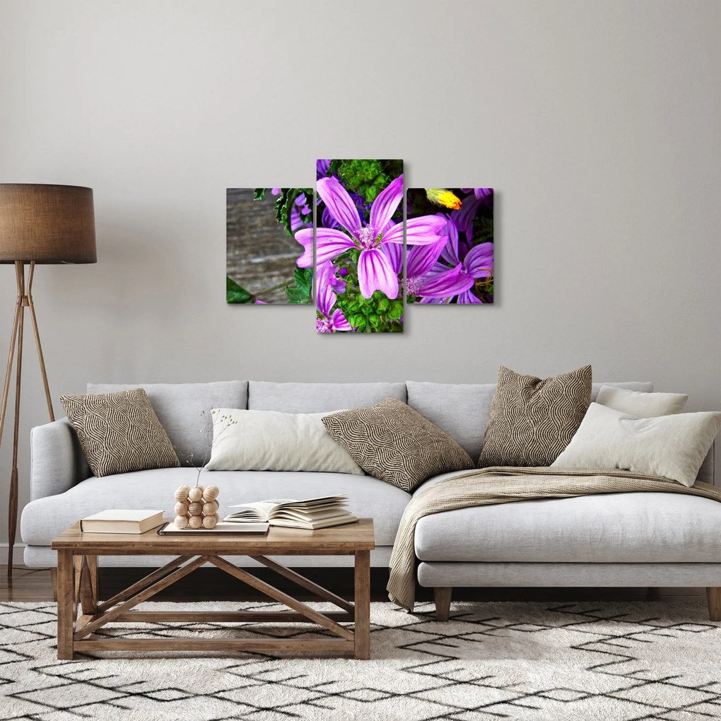 Obraz - lúčne kvety (90x60 cm)