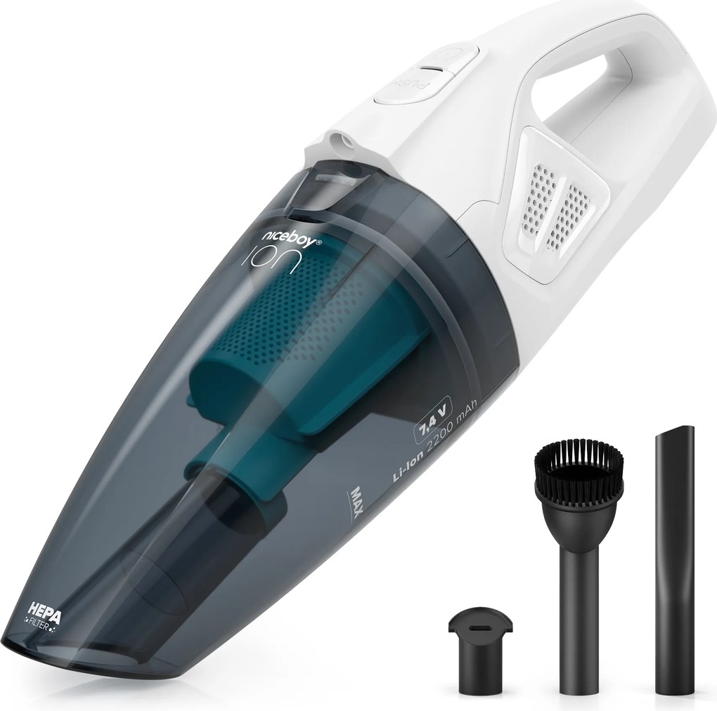 Ručný vysávač Niceboy ION Hurricane R1 7,4 V Wet&Dry