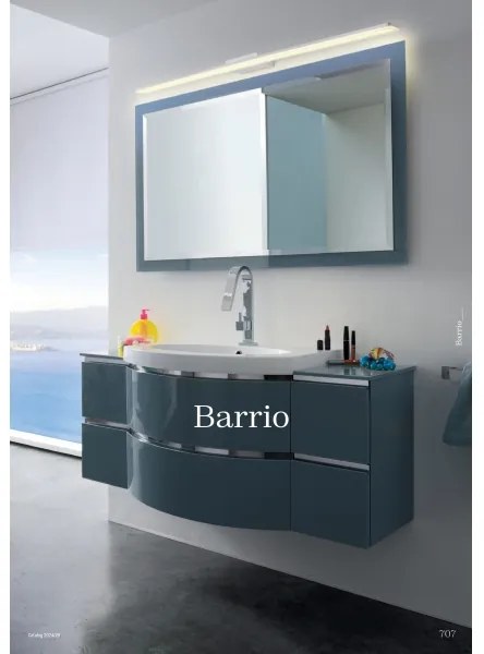 Redo 01-2507 - LED Kúpeľňové osvetlenie zrkadla BARRIO LED/27,39W/230V IP44 biela