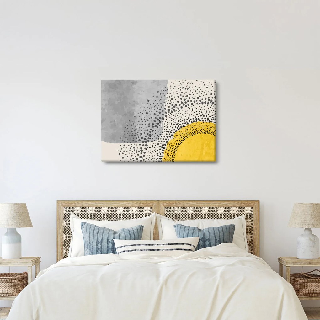 Obraz - Abstraktná maľba pláže N⁰3 (70x50 cm)