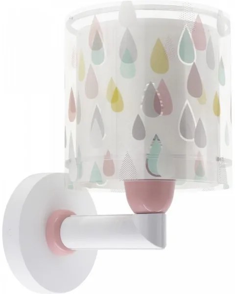 Dalber 41439 - Detské nástenné svietidlo COLOR RAIN 1xE27/60W/230V