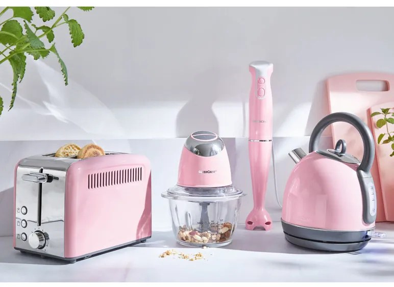 SILVERCREST® KITCHEN TOOLS Multifunkčný krájač SMZC 500 C2 (bledoružová) (100352073)