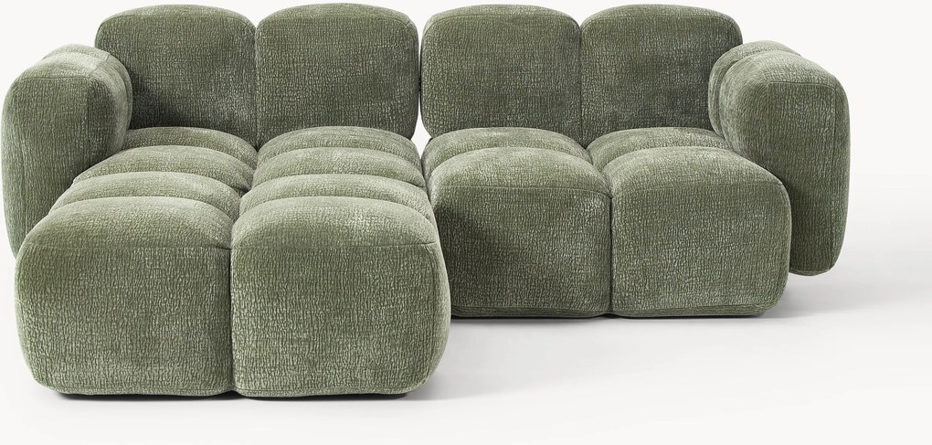 Modulárna pohovka's podnožkou Tayla (3-miestna)