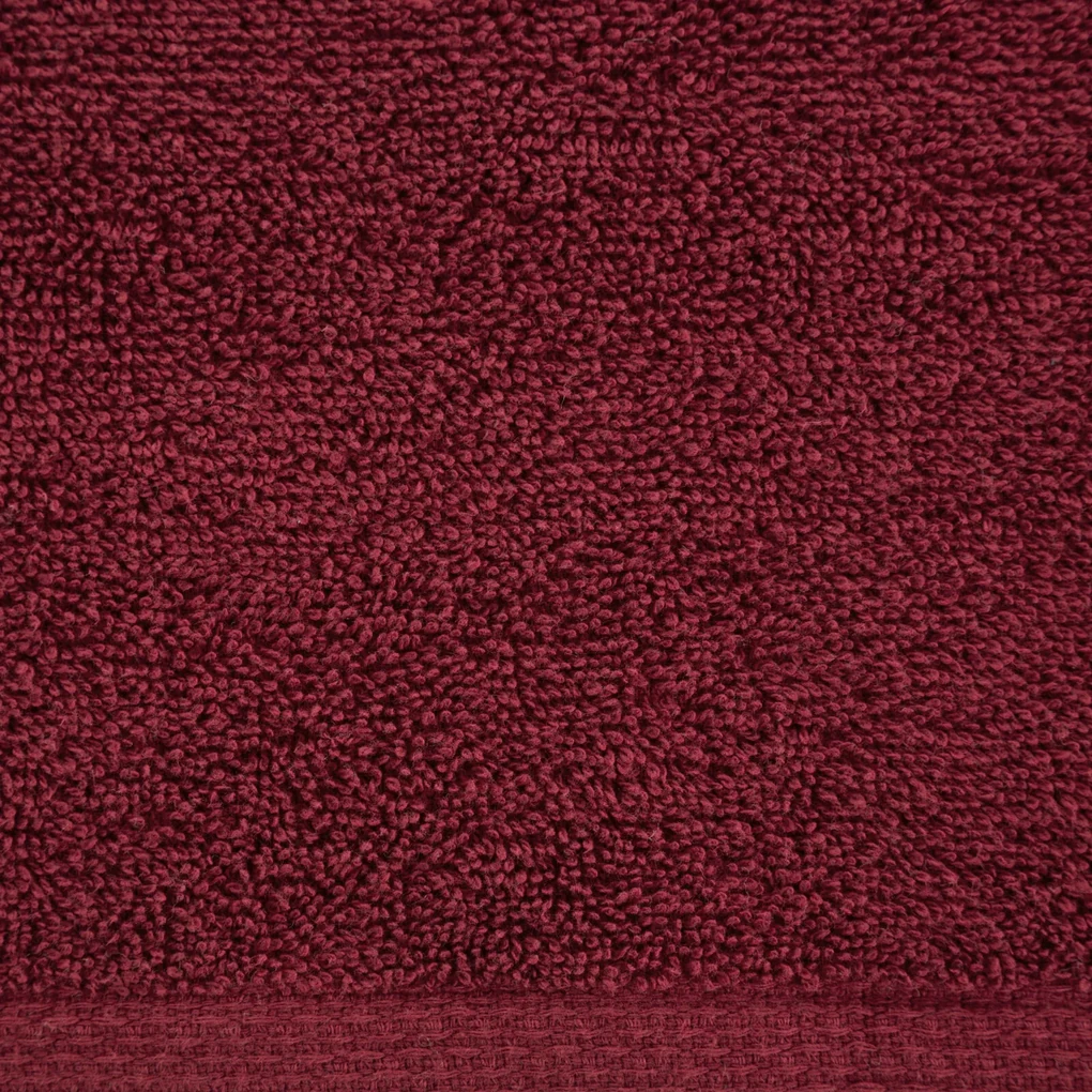 FROTÉ UTERÁK SMOOTH1 SADA 3KS 70X140 CM BORDOVÁ