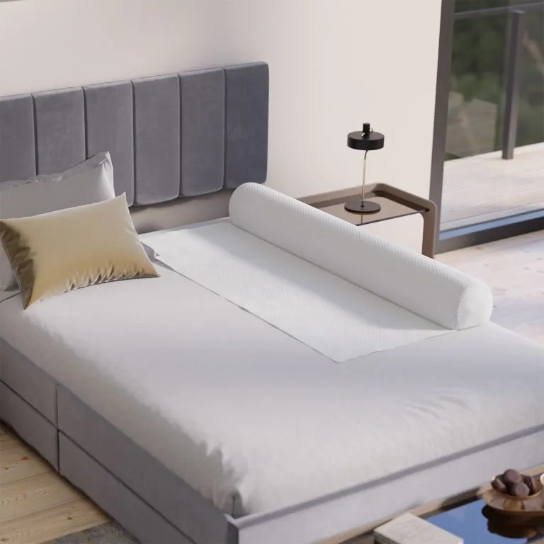 Detská nafukovacia zábrana Louana 130 cm, biela