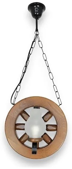 Brilagi - Luster na reťazi ROATA 2xE14/40W/230V buk/orech