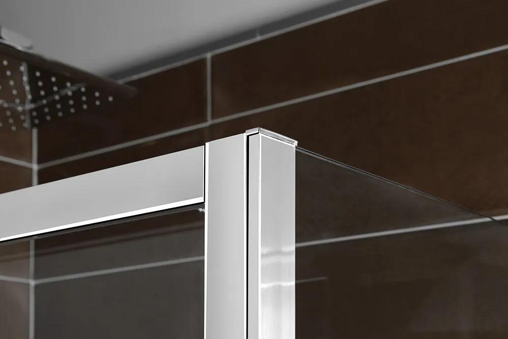 Polysan, DEEP sprchové dvere 1500x1650mm, číre sklo, MD1516