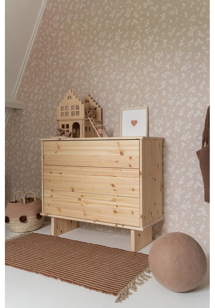 Prírodná komoda z borovicového dreva Karup Design Kommo