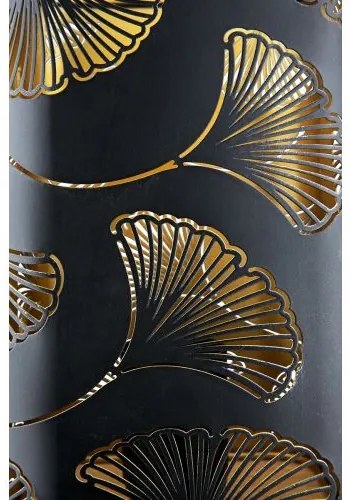 Kovové svietidlo black & gold GINKO