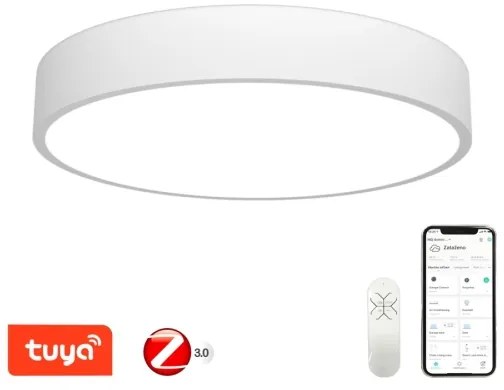 Immax NEO 07207L-LED Stmievateľné stropné svietidlo RONDATE 65W/230V Tuya biela +DO