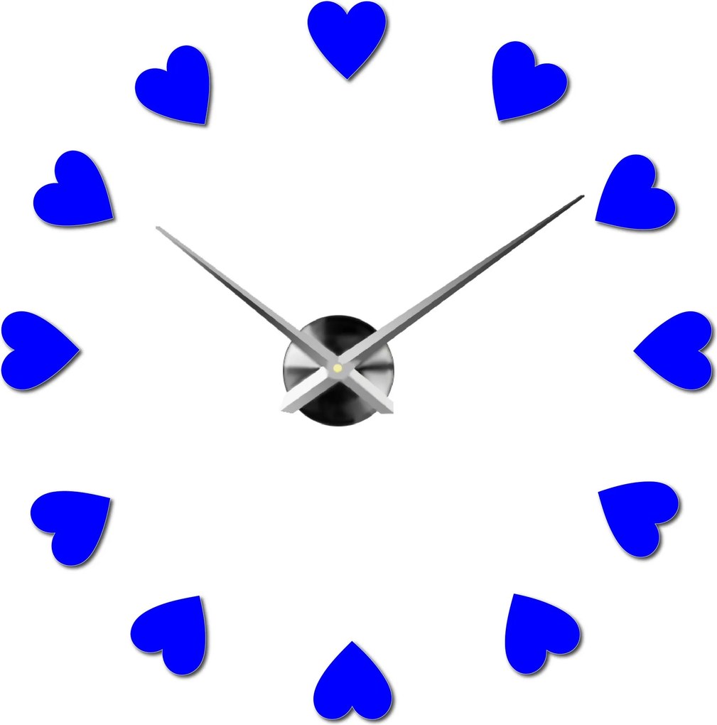 SENTOP | Veľké nástenné hodiny s motívom srdca I SENTOP 12S051 Wall clock HEU- analógové