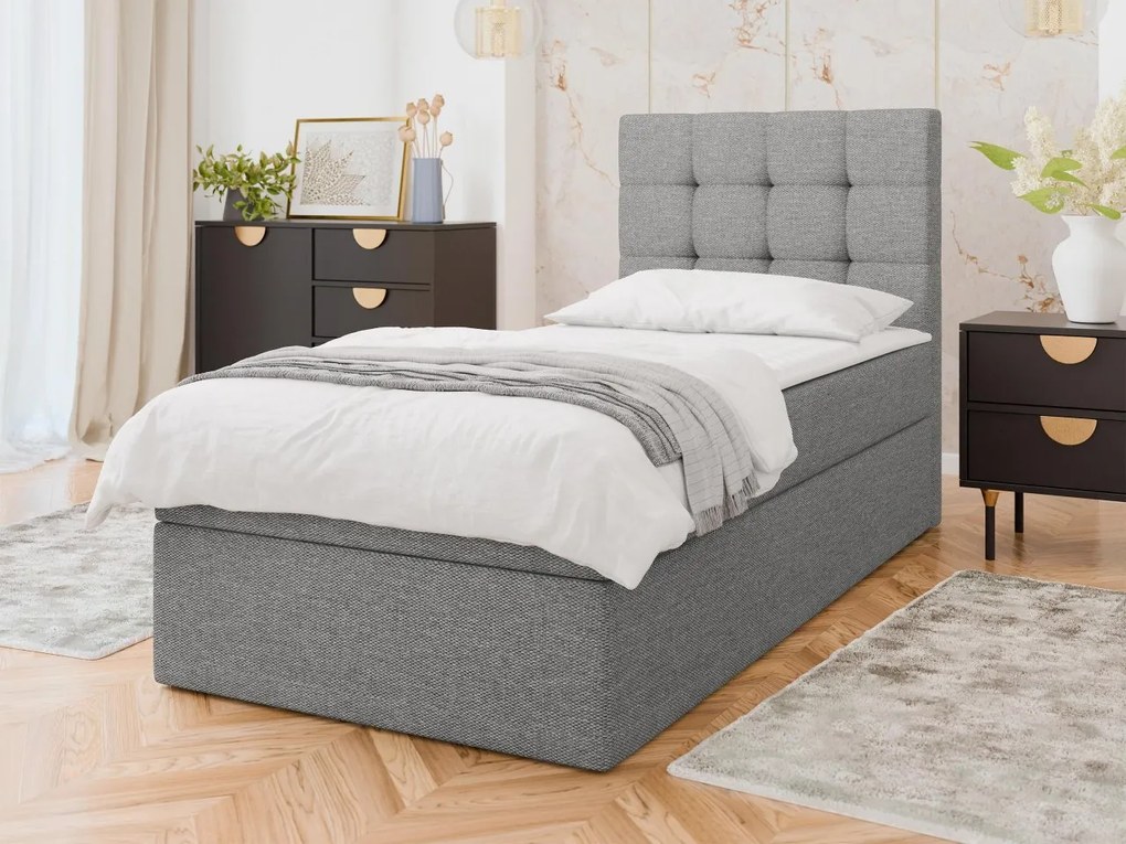 Kontinentálna jednolôžková posteľ Cinema Single, Dostupné poťahy: Manila 26, Rozmer postele: 80x200