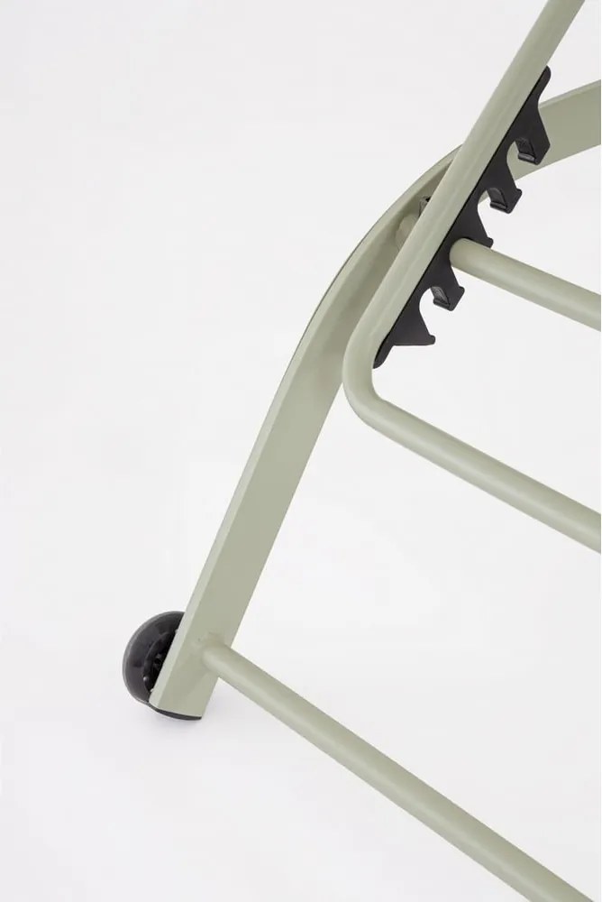 Taupe kovové záhradné ležadlo Taylor – Bizzotto