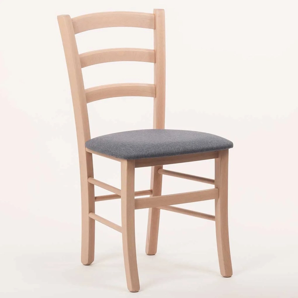 Stima stolička PAYSANE s čalúneným sedákom Vyberte odtieň ->: Dub Sonoma, Vyberte látku ->: LUX Terracotta 10