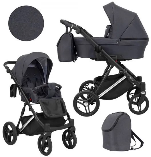 Kočík Kunert Lazzio Premium silver frame 2v1 - 08