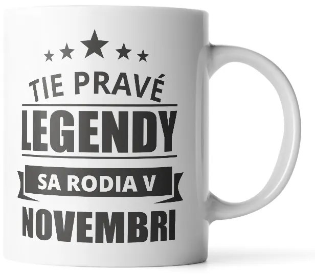 Sablio Hrnek Ty pravé legendy se rodí v listopadu - 330 ml - standard