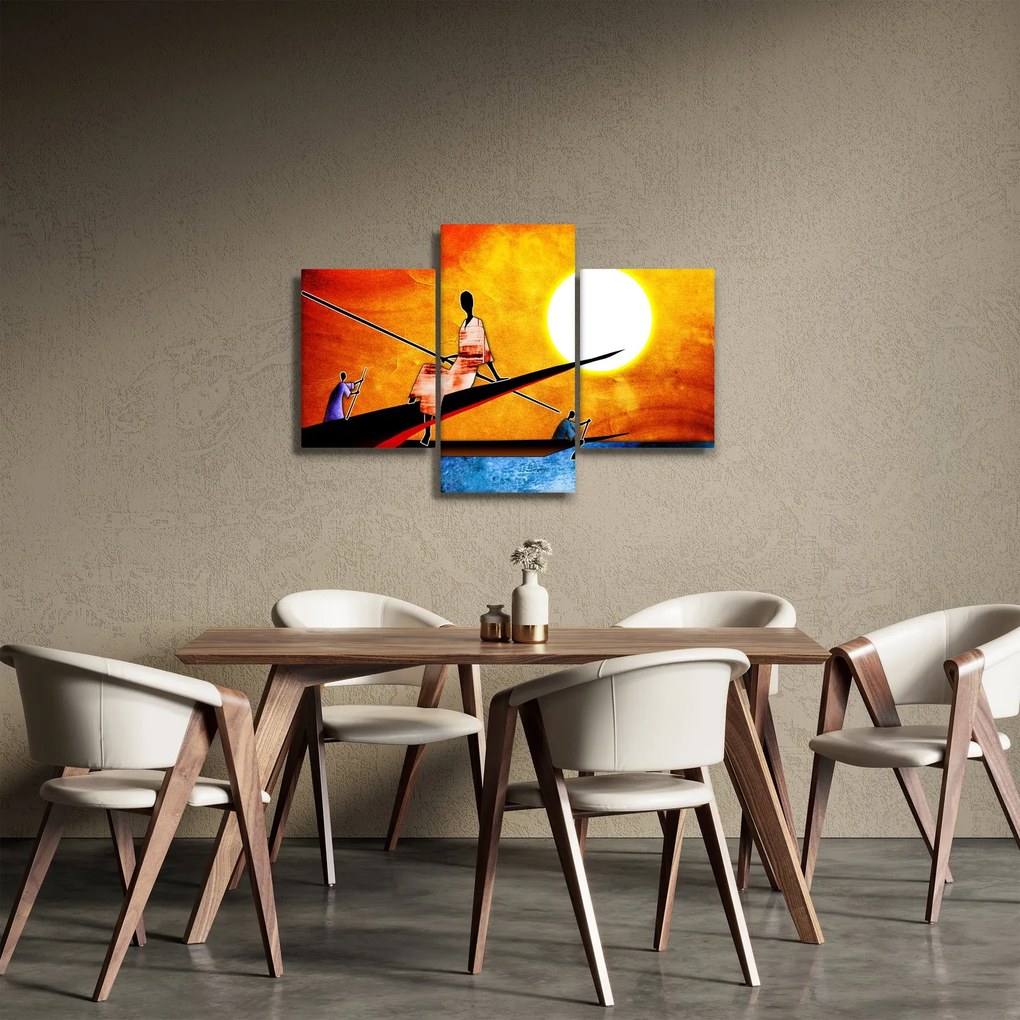 Obraz dobovej starovekej maľby (90x60 cm)