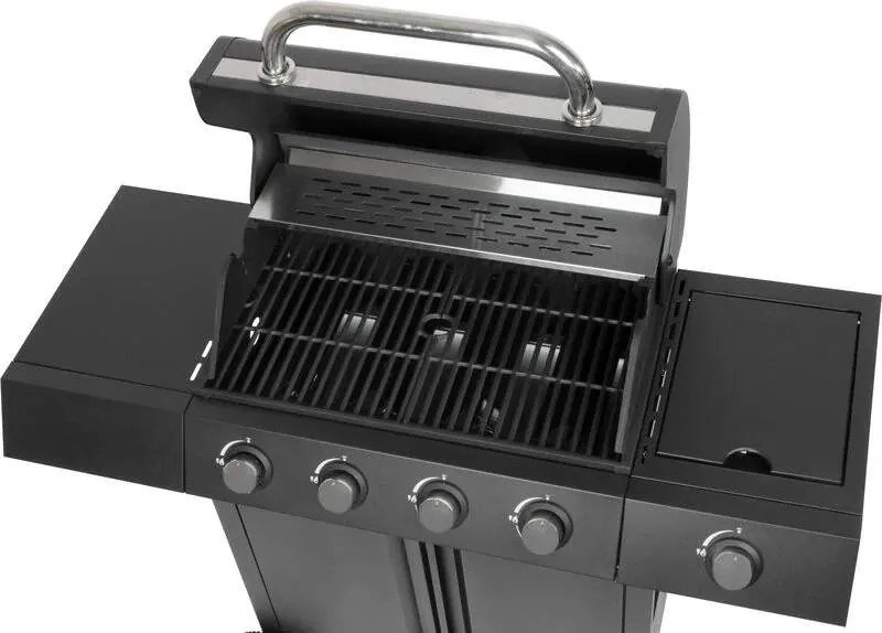 ST Záhradný plynový gril 4+1 horáky BBQ