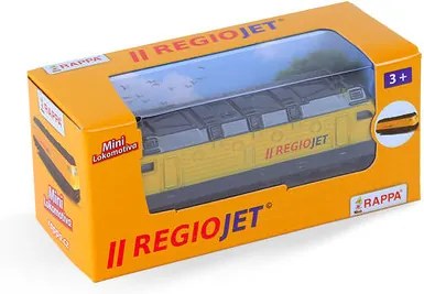 RAPPA Kovová lokomotiva RegioJet 9 cm