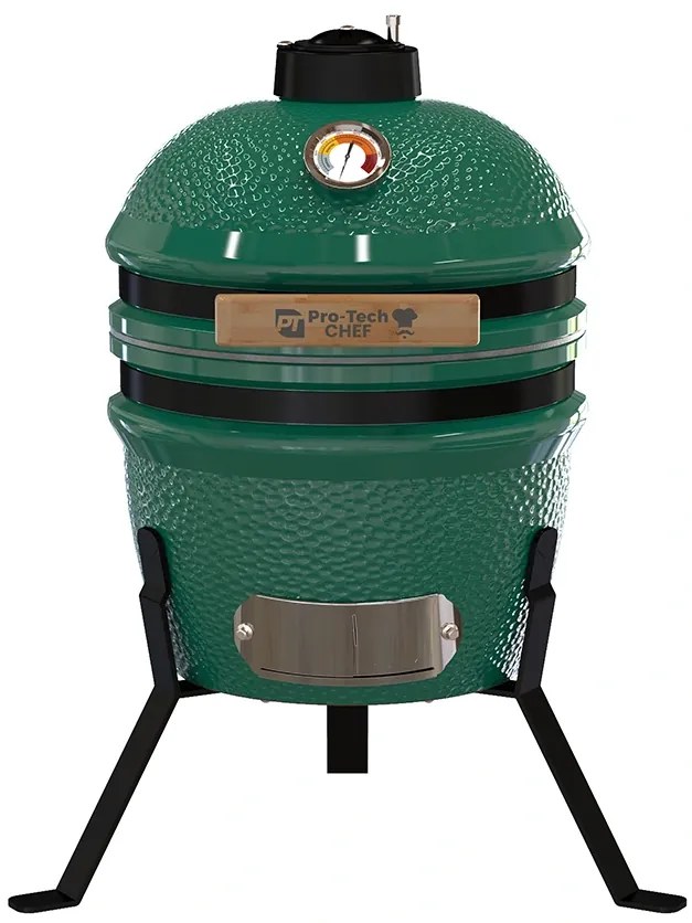 Gril Kamado Egg 13", priemer 27 cm, zelený
