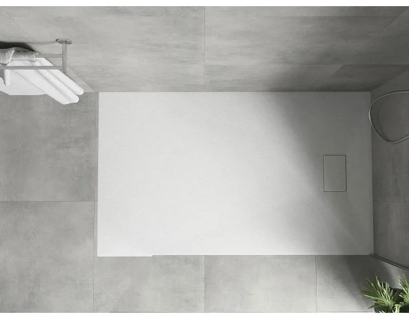 Mexen Hugo, SMC obdĺžniková sprchová vanička 140 x 90 cm, biela, 42109014