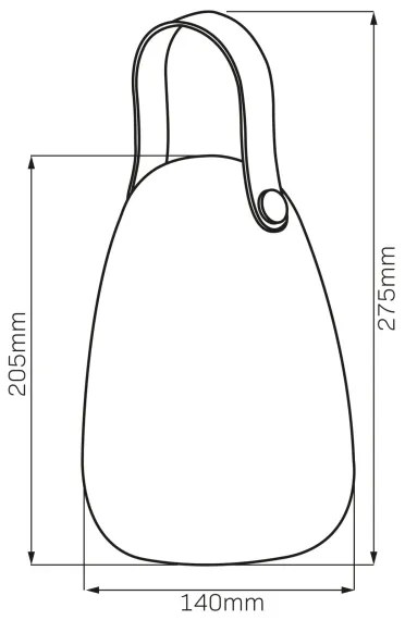 LED RGBW Solárne svietidlo CANARIA LED/2W/1,2V 400 mAh IP44 biela