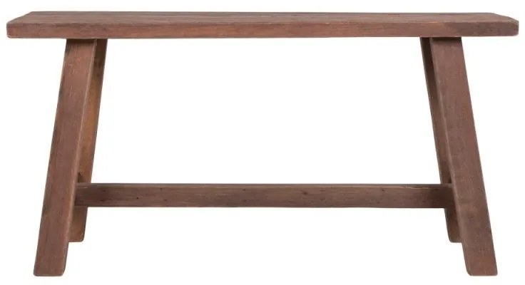 Dizajnová lavica Brenda 90 cm teak - II. Trieda