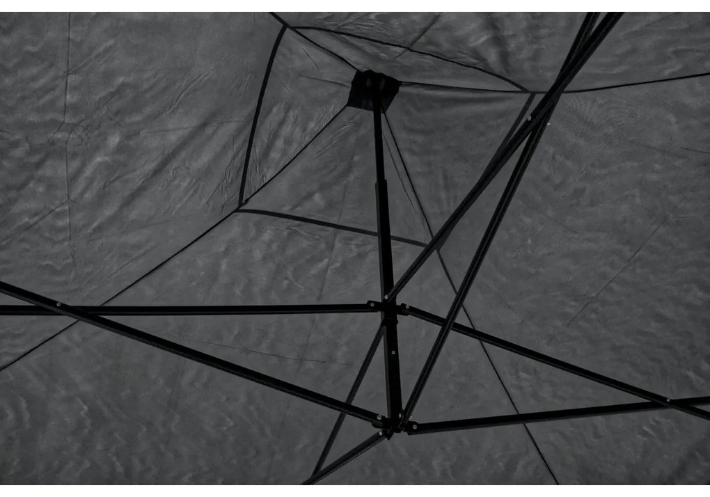 Cattara 13342 Párty stan nožnicový Waterproof, sivá, 3 x 3 m, M