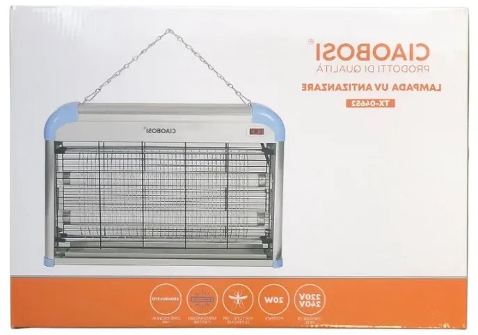 Elektrický lapač hmyzu CiaoBosi TX-04652 - 20 W - stredný