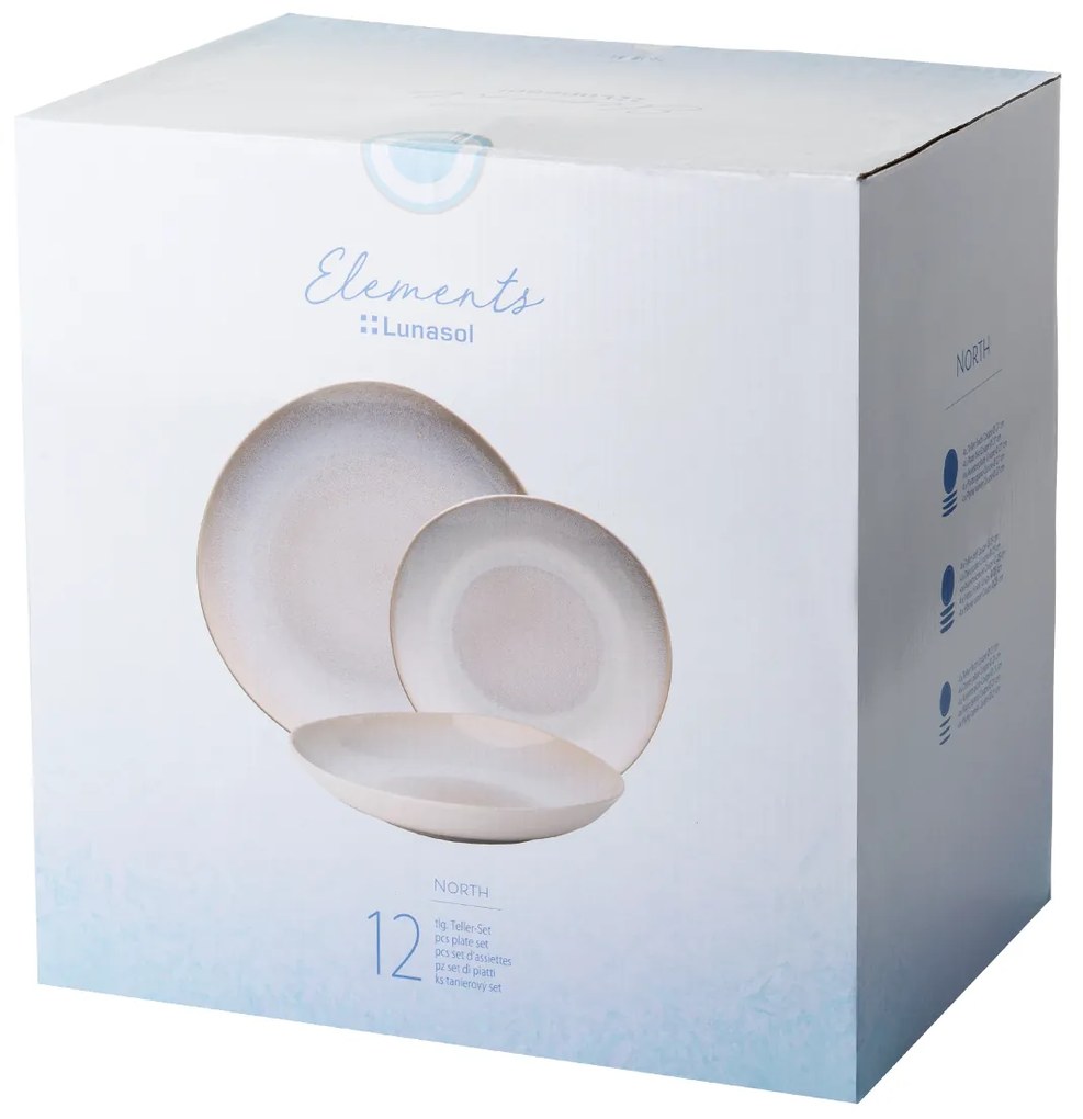 Set tanierov 12 ks - Gaya Elements North Organic - 492530