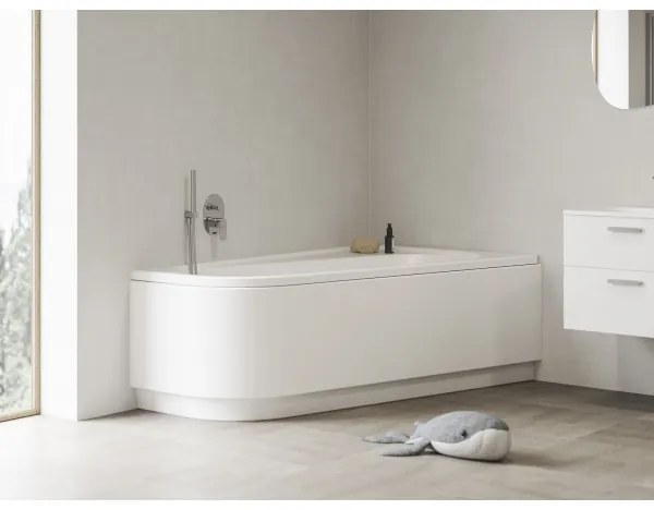 Ravak CA41000000 - Rohová vaňa CHROME 170x105 cm akrylát/biela