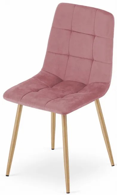 Jedálenská stolička KARA ružová