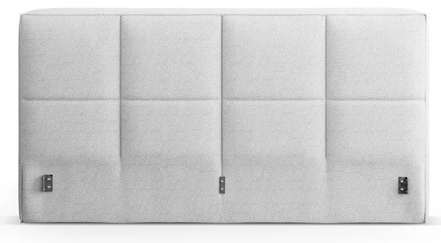 Svetlosivé čalúnené čelo postele 209x100 cm Darren – Micadoni