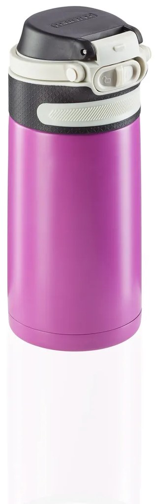Leifheit Termoska s šikovným uzávěrem 350 ml - fialová 03246