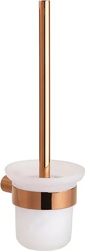 Bemeta Design GLACERA: WC kefa na zavesenie, medená zlatá lesk - 175113010
