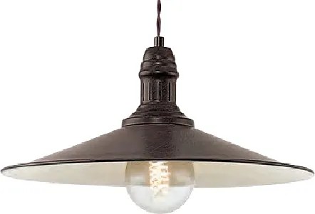Brilagi - Závesné svietidlo na kábli FORGE 1xE27/60W/230V pr. 36 cm hnedé