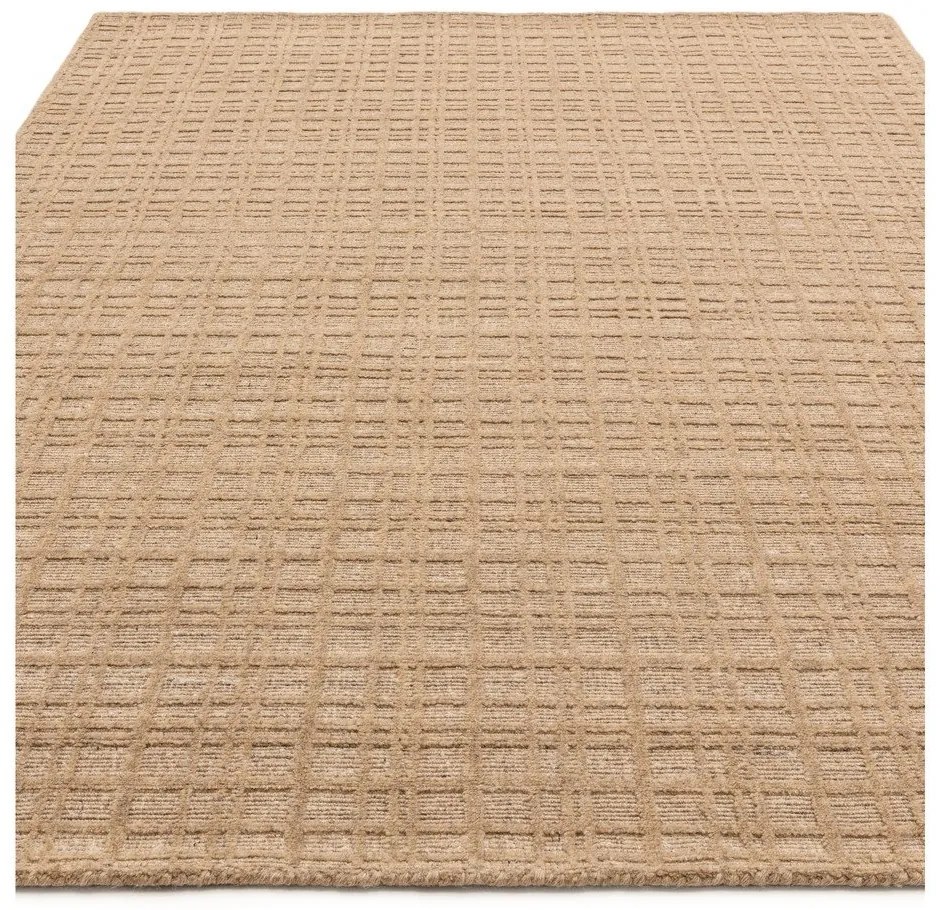 Béžový ručne tkaný koberec s prímesou vlny 160x230 cm Thatch Honey – Asiatic Carpets