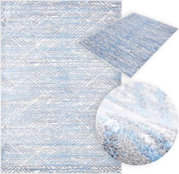 Koberec Agnella Soft Hornoya sivý