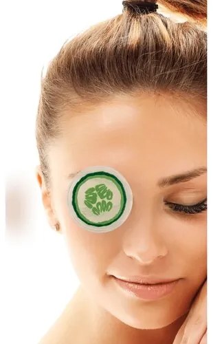 Gélové chladiace vankúšiky na oči Cucumber, 2 ks​