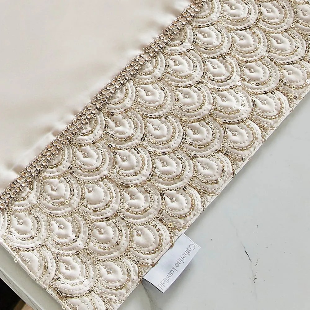 Látkové prestieranie v súprave 4 ks 30x46 cm Deco Sequin – Catherine Lansfield