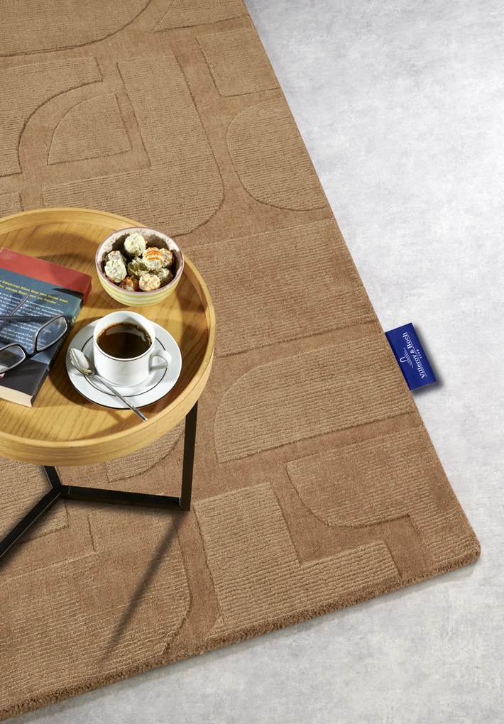 Kusový koberec Villeroy & Boch 106176 Copper Brown, 80x150, hnedá, obývacia izba, Villeroy & Boch