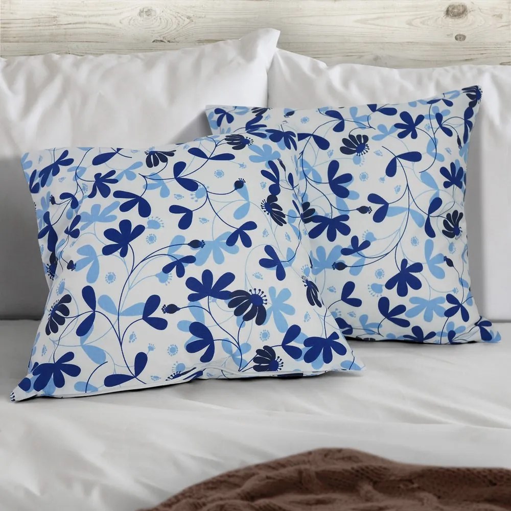 Polášek Bavlnená obliečka na vankúšik - Harmanček | 40 x 40 cm