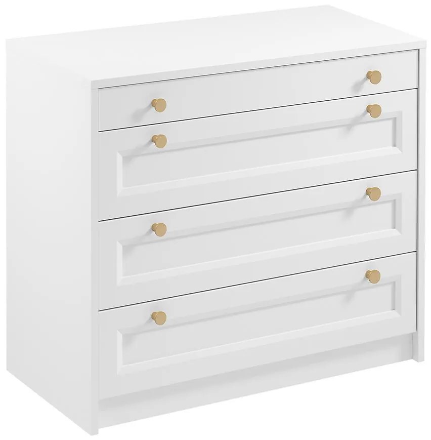 Komoda Rel K4s biela