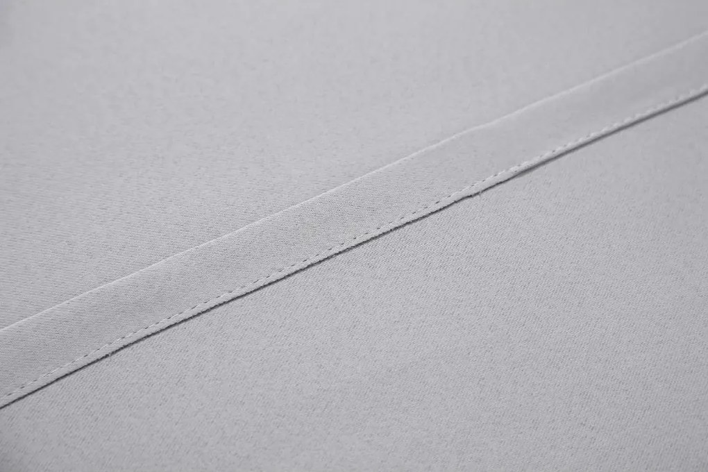 Záves OXFORD LIGHT 140x250 cm, svetlosivý Zavesenie: Riasiaca páska